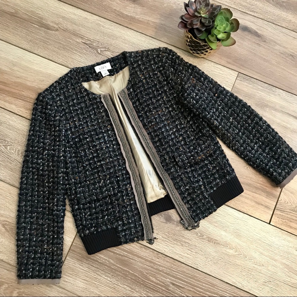 Loft tweed jacket